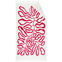 SERVIETTE DE PLAGE Circles Pink 100/180 cm  - Pink, Design, Textil (100/180cm) - Esposa