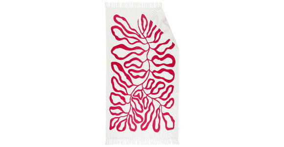STRANDTUCH 100/180 cm Pink  - Pink, Design, Textil (100/180cm) - Esposa