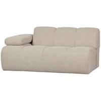 SOFAELEMENT Mojo in Bouclé Beige  - Beige, MODERN, Kunststoff/Textil (164/74/97cm) - Livetastic