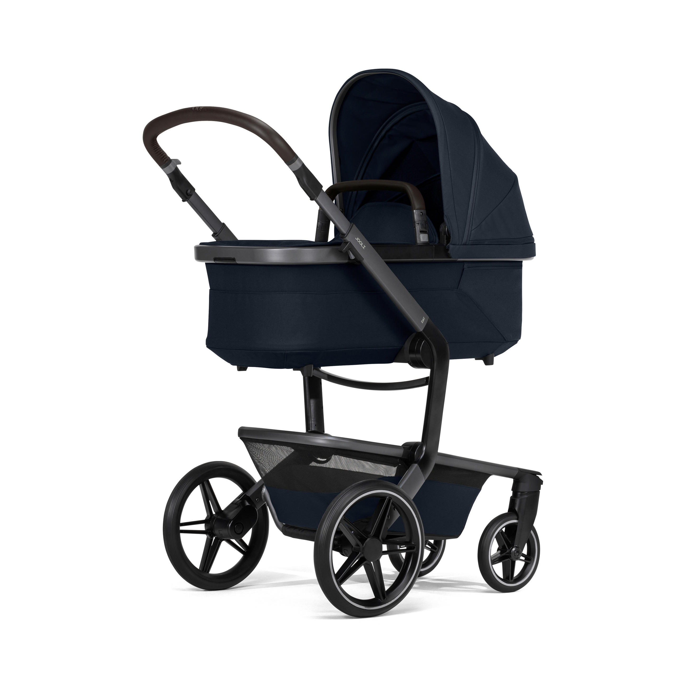 KINDERWAGEN  Day 5  Navy Blue  - Dunkelblau/Grau, Basics, Textil/Metall (94/60/113cm) - Joolz