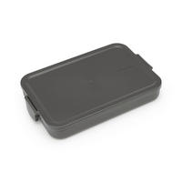 KRABIČKA NA OBĚD  - tmavě šedá, Basics, plast (25.5/3.7/16.6cm) - Brabantia