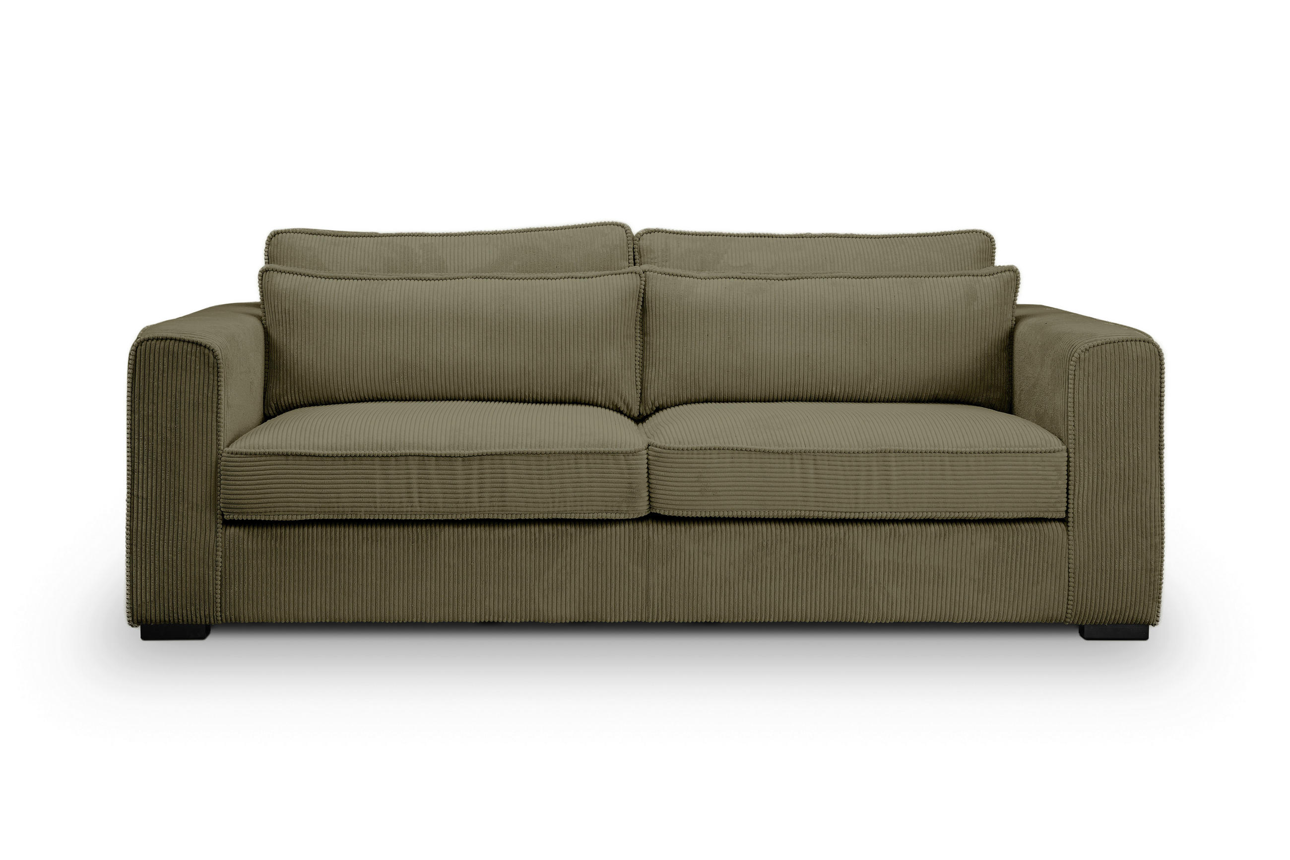 Mid.you 3-Sitzer-Sofa Almera Khaki 241x92x112 cm