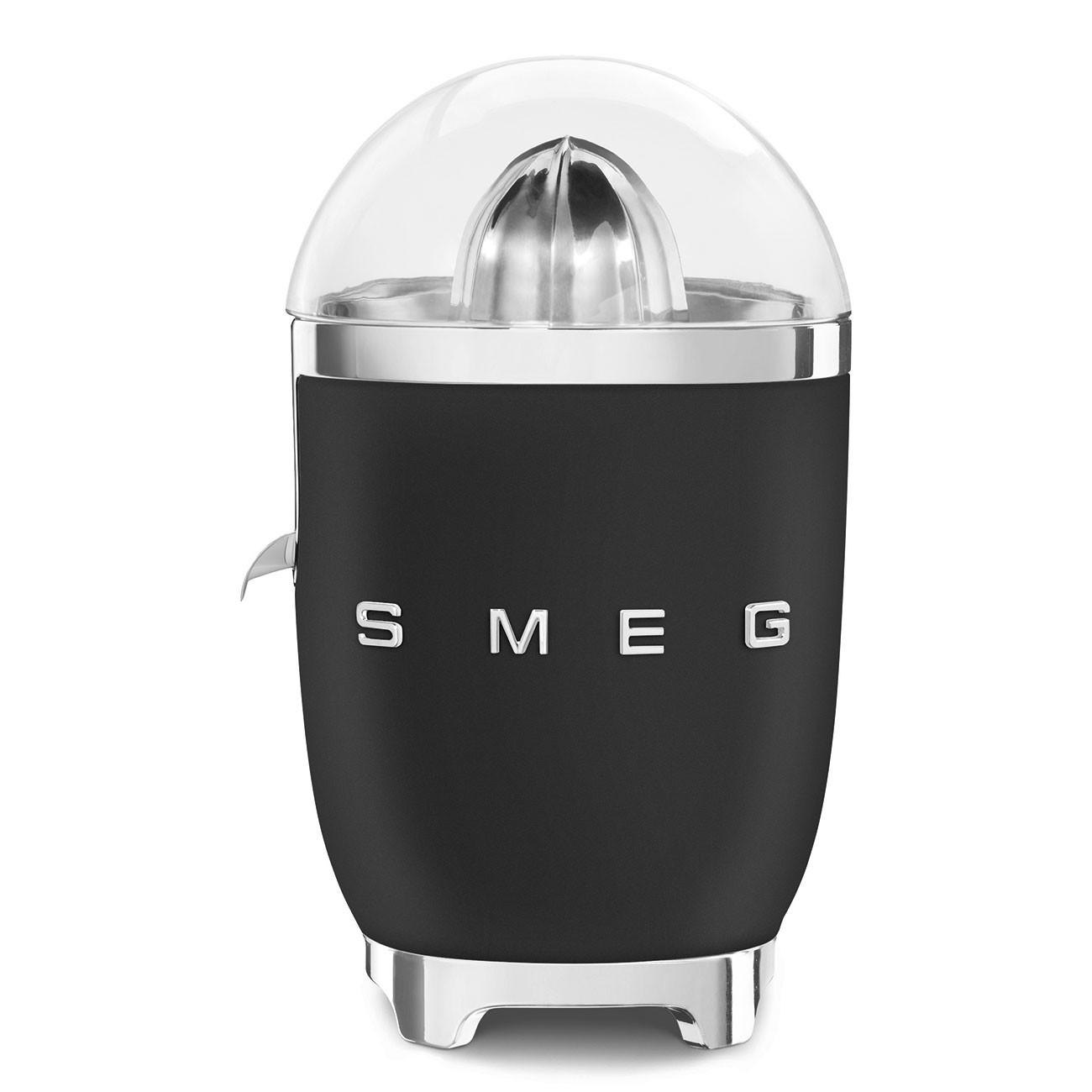 ZITRONENPRESSE - Schwarz/Weiß, Design, Metall (16,6/28,1/16,6cm) - SMEG