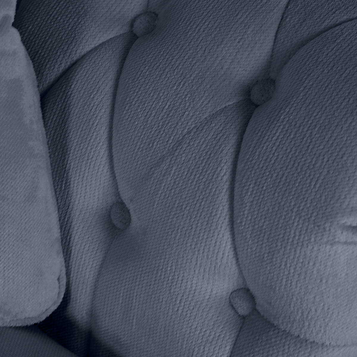 BIG SOFFA i plysch petrol  - furufärgad/petrol, Trend, trä/textil (273/85/110cm) - MID.YOU
