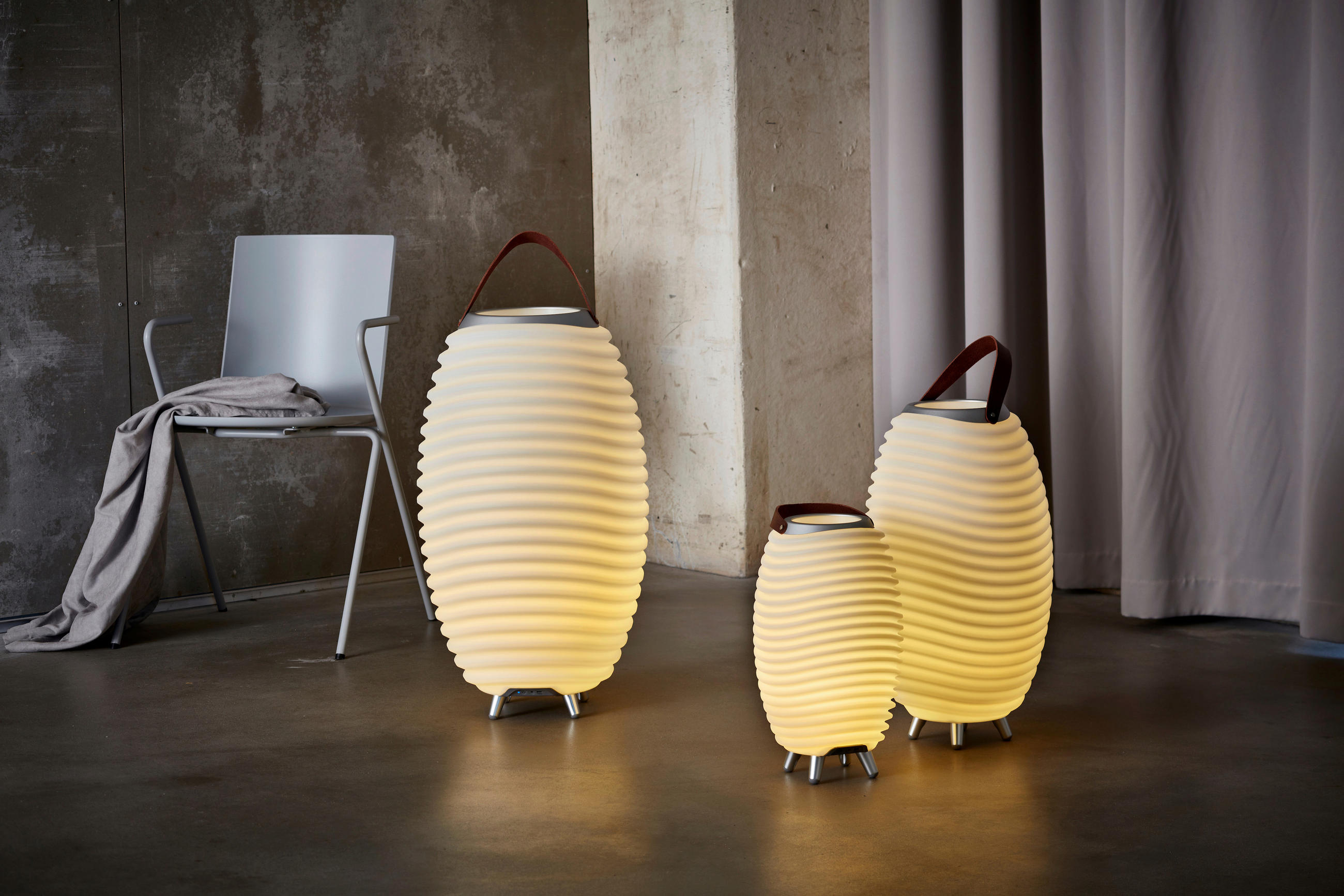 LED-TISCHLEUCHTE Synergy 24/41 cm   - Weiß, MODERN, Kunststoff (24/41cm)