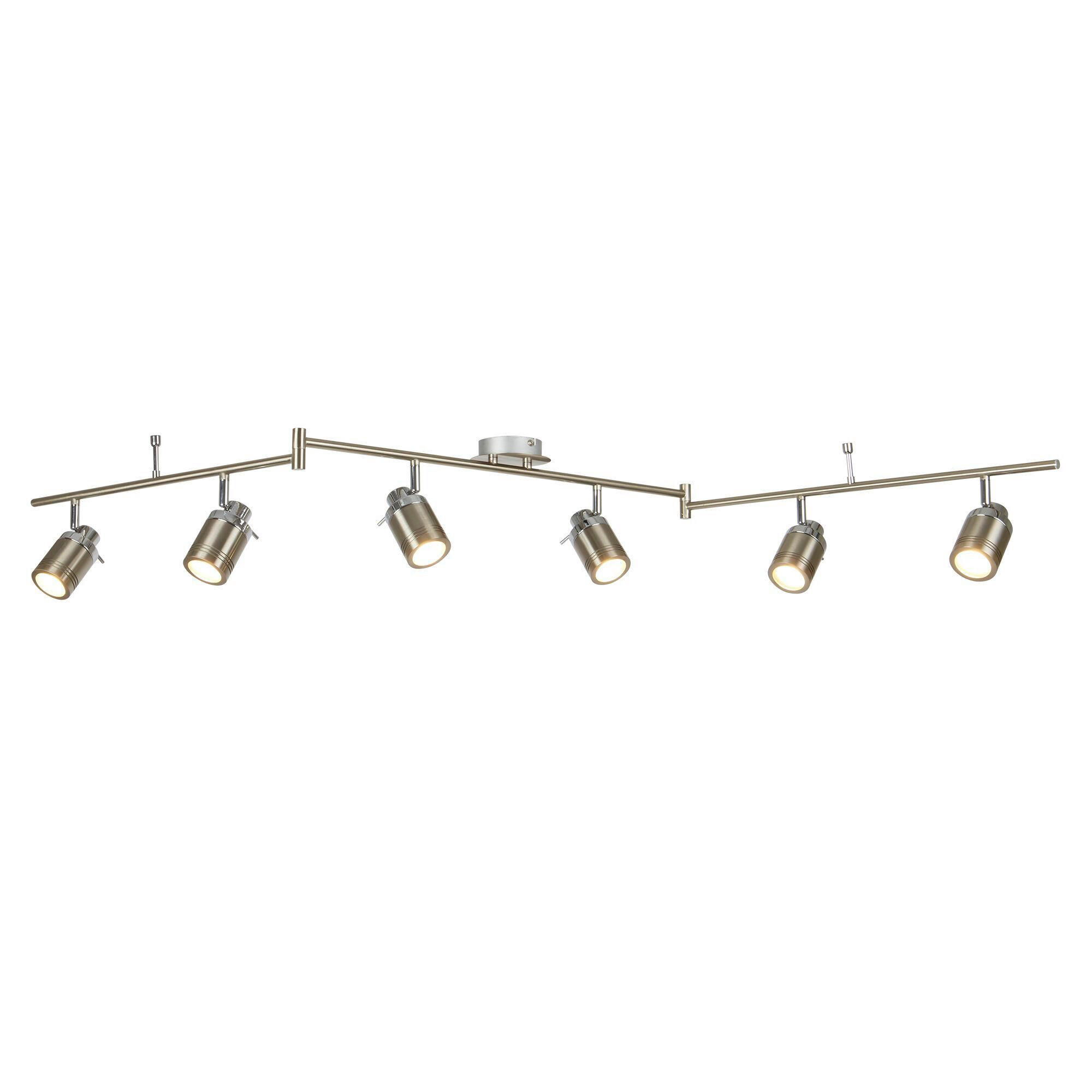 DECKENLEUCHTE SAMSON 180/19.5/13 cm   - Design, Kunststoff/Metall (180/19.5/13cm) - Searchlight