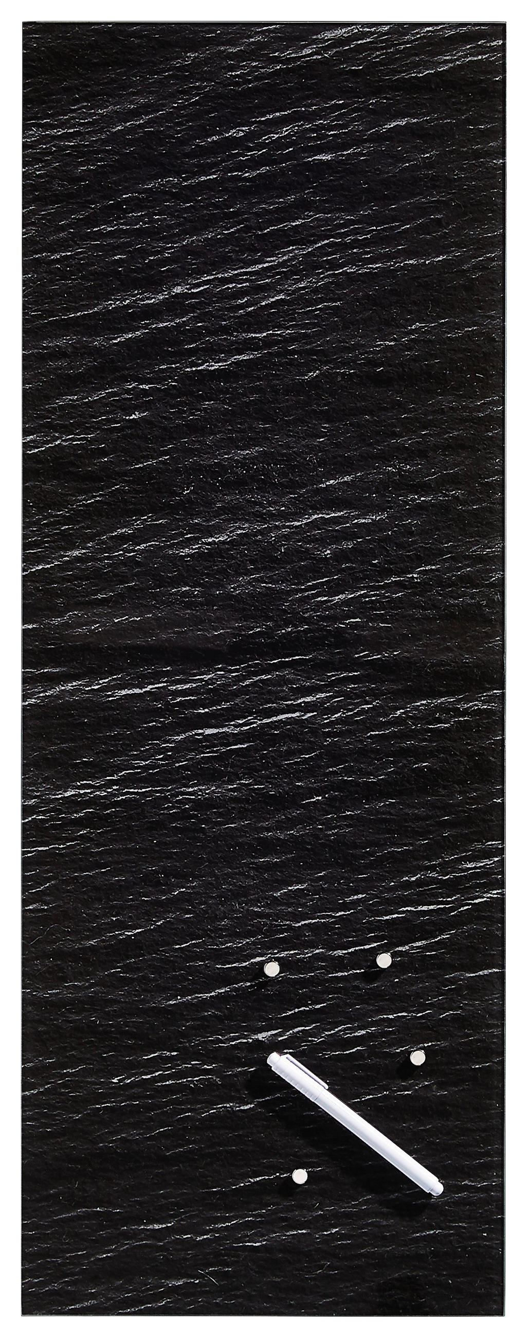MAGNETTAFEL - Schieferfarben, Basics, Glas (30/80cm) - Euroart