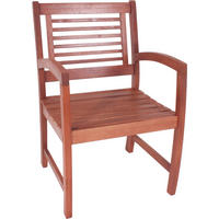 GARTENSTUHL Eukalyptusholz Eukalyptusholzfarben  - Eukalyptusholzfarben, Basics, Holz (56/90/59cm) - Gardenson