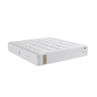 BOXSPRINGMATRATZE ALLURE REGINA H3/H4, 160/210 cm, Höhe ca.:  - Creme, Basics, Textil (160/210cm)