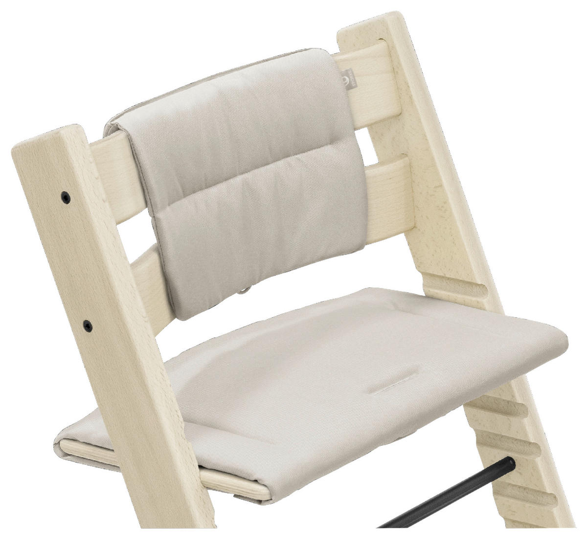 HOCHSTUHLEINLAGE  - Beige, Basics, Textil (27cm) - Stokke