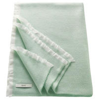 PLAID HERRINGBONE 70699 E-Herringbone 150/180 cm  - Pastellgrün/Creme, KONVENTIONELL, Textil (150/180cm) - Esprit