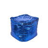 PLETENI TABURE 45/45/45 cm   - plava, Moderno, tekstil/plastika (45/45/45cm)