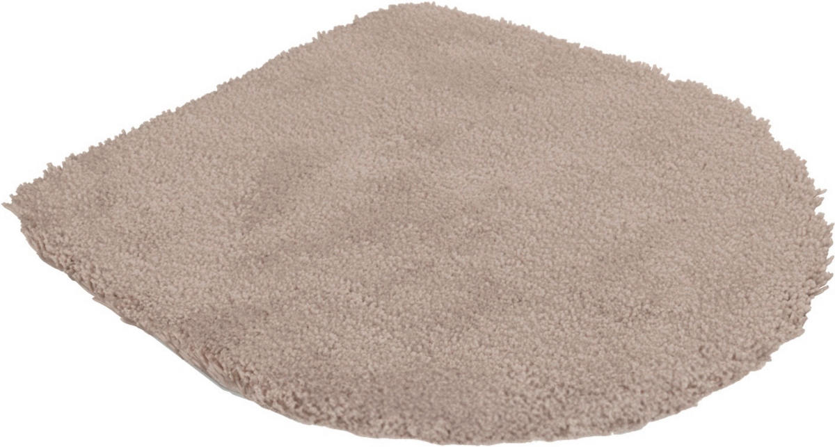 WC-DECKELBEZUG Beige 47/53 cm  - Beige, Basics, Textil (47/53cm) - Grund