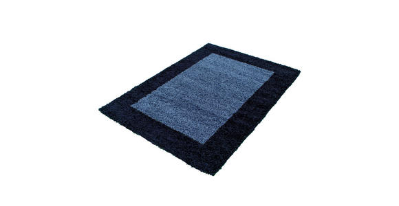 HOCHFLORTEPPICH 200 cm Life 1503 Blau, Dunkelblau - Blau/Dunkelblau, KONVENTIONELL, Textil (200cm) - Novel