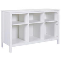 REGAL 122/76/45 cm bela  - bela, Design, les (122/76/45cm) - Livetastic