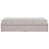 SCHLAFSOFA Flachgewebe Hellgrau  - Hellgrau, Design, Textil (212/56/98cm) - Bali