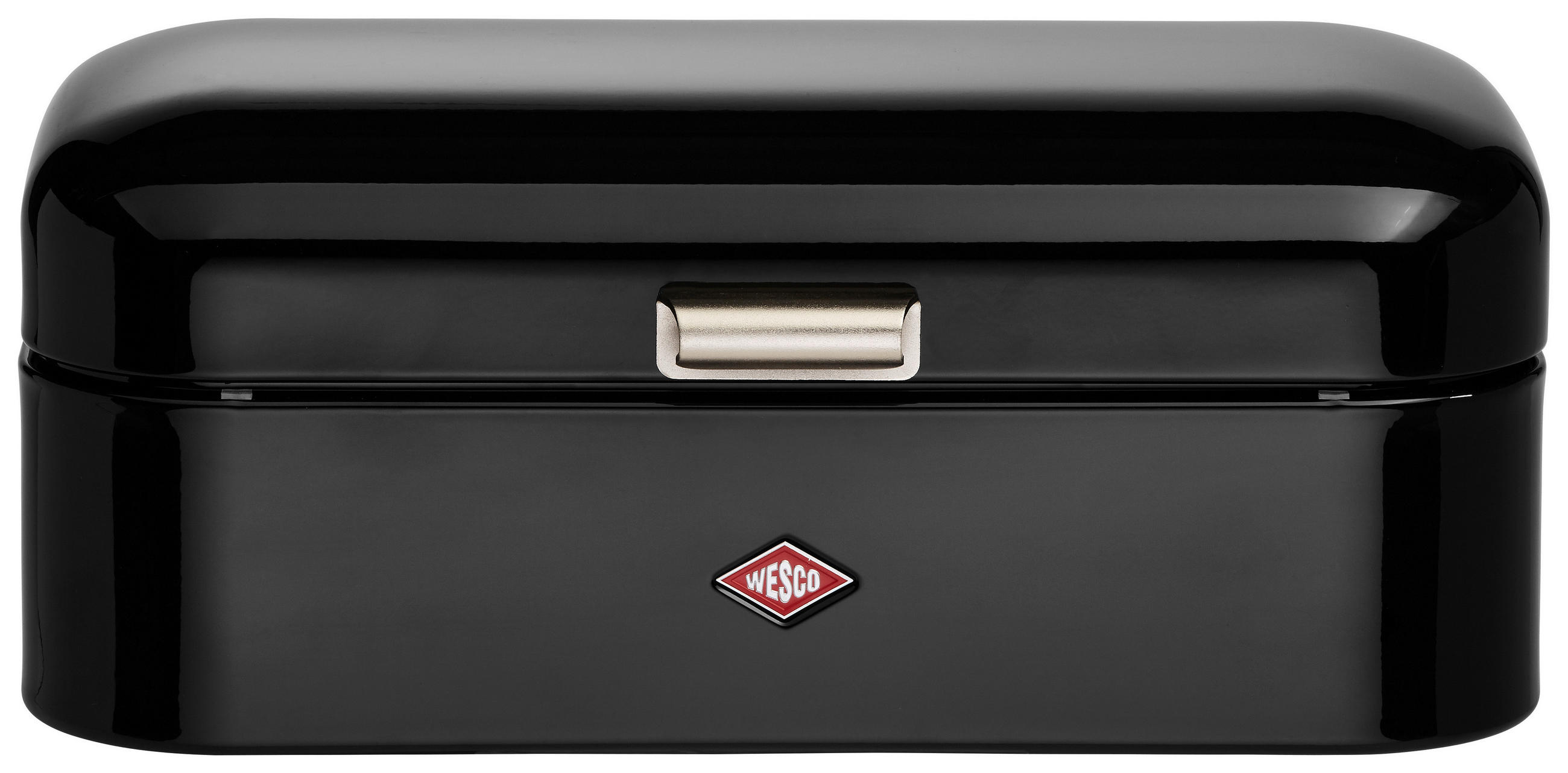 BROTKASTEN - Schwarz, Basics, Metall (42/17/22cm) - Wesco