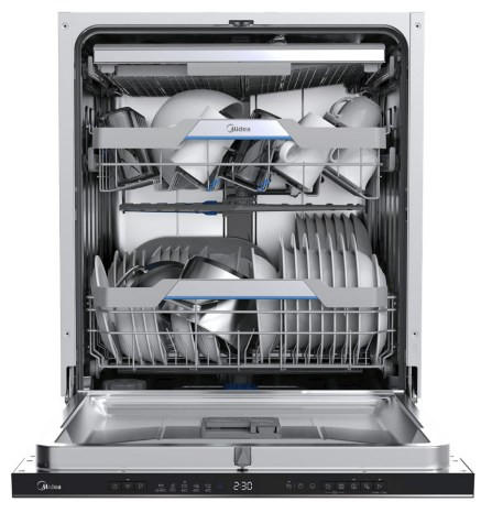 GESCHIRRSPÜLER MDWEB1403MB-WA  - Edelstahlfarben, Basics, Metall (59.8/81.5/57cm) - Midea