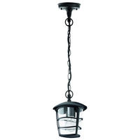 AUßENHÄNGELEUCHTE 17/17/68,5 cm   - Klar/Schwarz, Design, Kunststoff/Metall (17/17/68,5cm) - Eglo