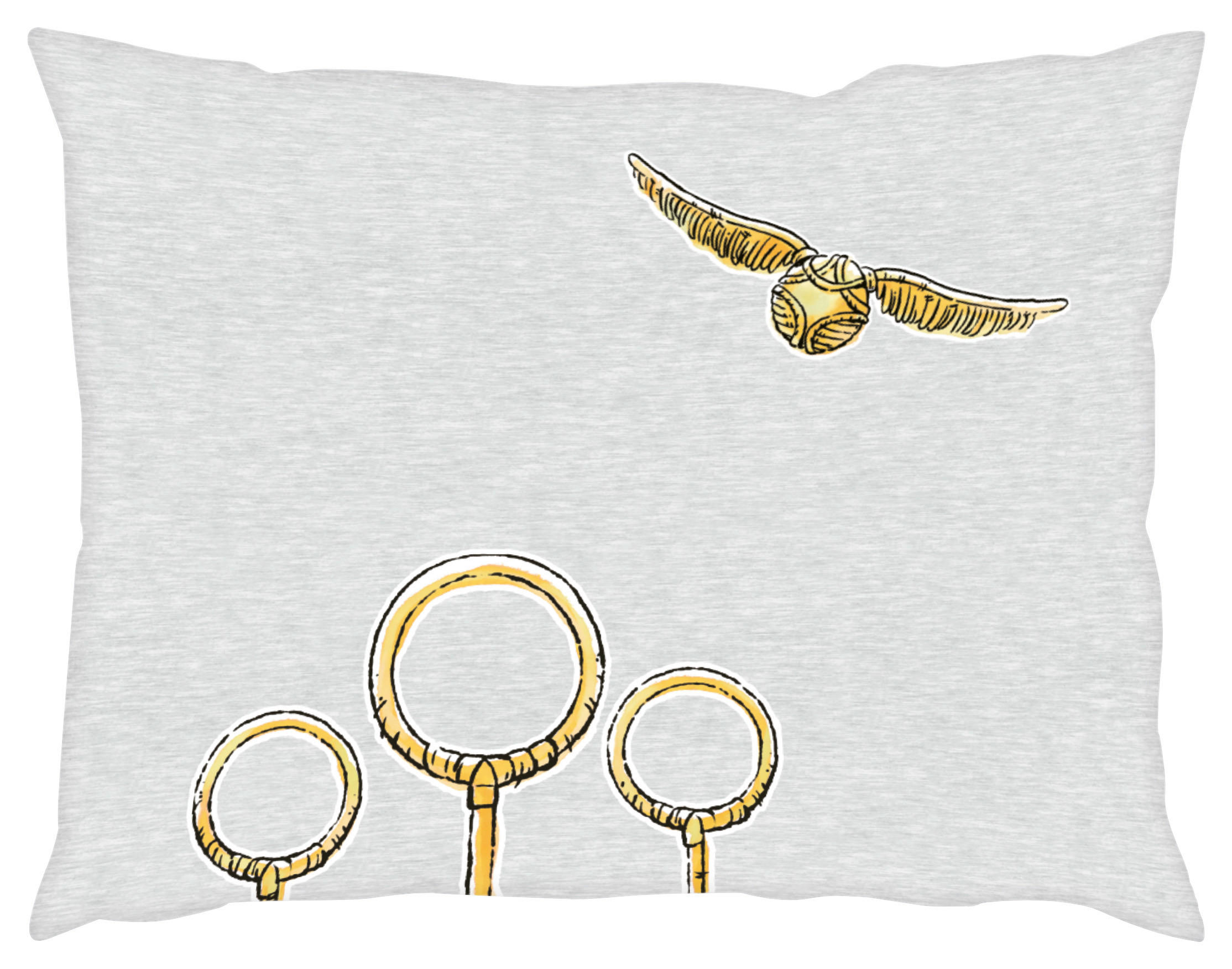 POVLEČENÍ HARRY POTTER 140/200 cm  - šedá/vícebarevná, Konvenční, textil (140/200cm)