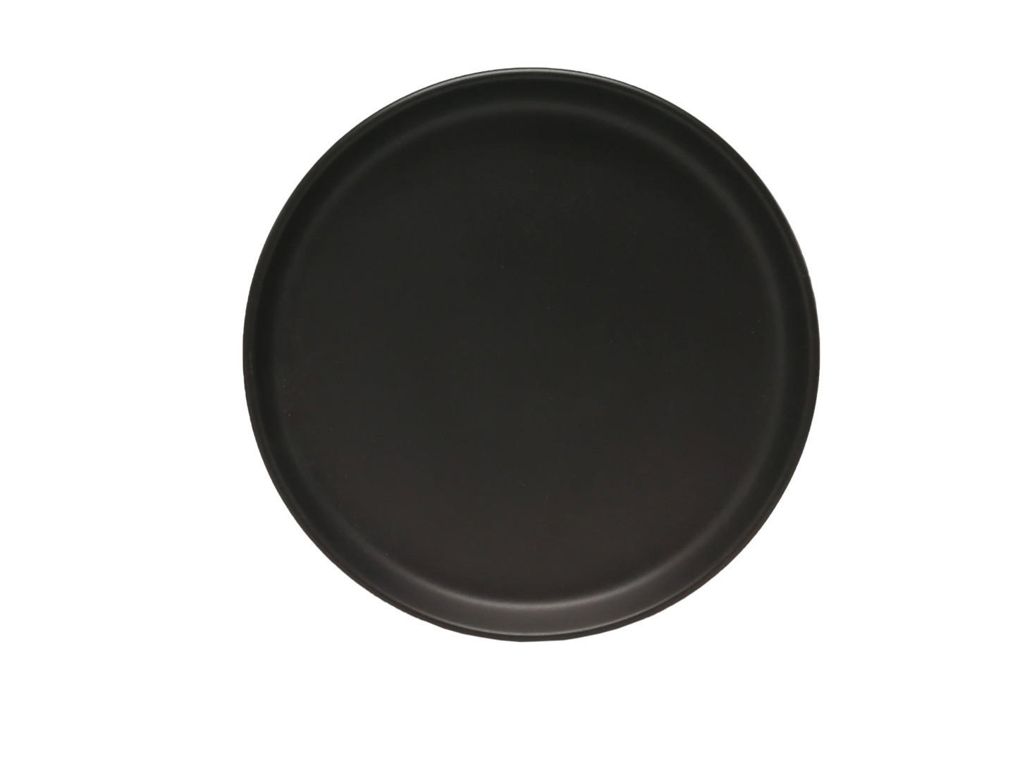 SPEISETELLER Schwarz 27 cm Salerno  - Schwarz, Trend, Keramik (27cm) - Novel