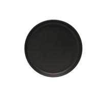 SPEISETELLER Schwarz 27 cm Salerno  - Schwarz, Trend, Keramik (27cm) - Novel