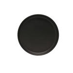 SPEISETELLER Schwarz 27 cm Salerno  - Schwarz, Trend, Keramik (27cm) - Novel