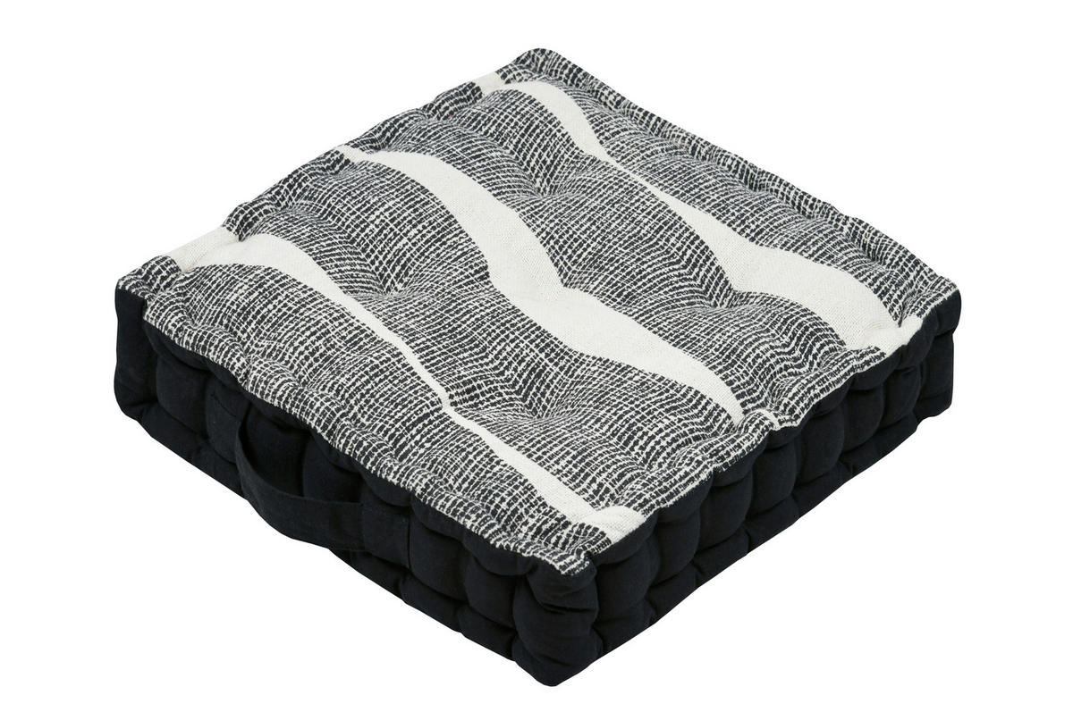 JASTUK ZA POD   45/10/45 cm  PETER  - antracit, Konvencionalno, tekstil (45/10/45cm)