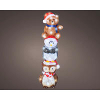 LED KARÁCSONYI FIGURA - Basics (19,50/19,00/63,00cm)