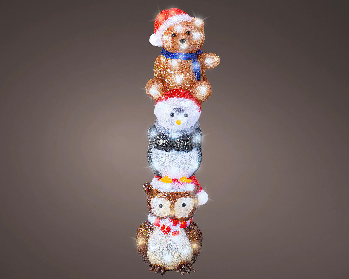 LED KARÁCSONYI FIGURA - Basics (19,50/19,00/63,00cm)