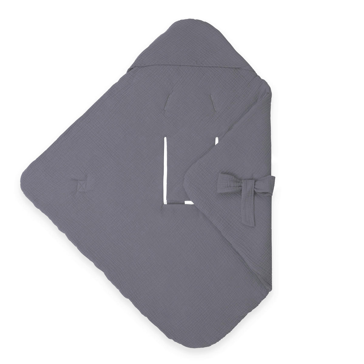 EINSCHLAGDECKE Snuggle so Cosy      - Hellgrau, Basics, Textil (75/0,6/75cm) - Hauck