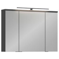 SPIEGELSCHRANK 100/72,6/19,7 cm  - Anthrazit, MODERN, Glas/Holzwerkstoff (100/72,6/19,7cm) - MID.YOU