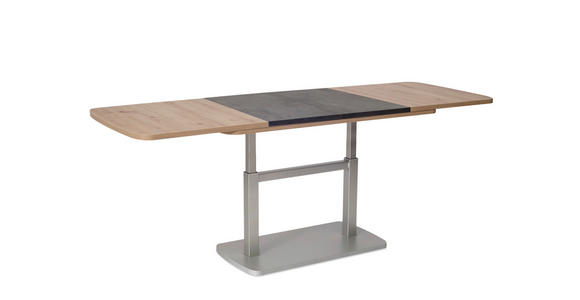 COUCHTISCH 110/63/53 cm rechteckig Anthrazit, Eichefarben  - Eichefarben/Anthrazit, KONVENTIONELL, Holzwerkstoff (110/63/53cm) - Venda