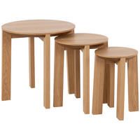 COUCHTISCHSET in Holz, Holzwerkstoff 50-35-27/50-35-27/50-45-40 cm  - Naturfarben, Design, Holz/Holzwerkstoff (50-35-27/50-35-27/50-45-40cm) - MID.YOU