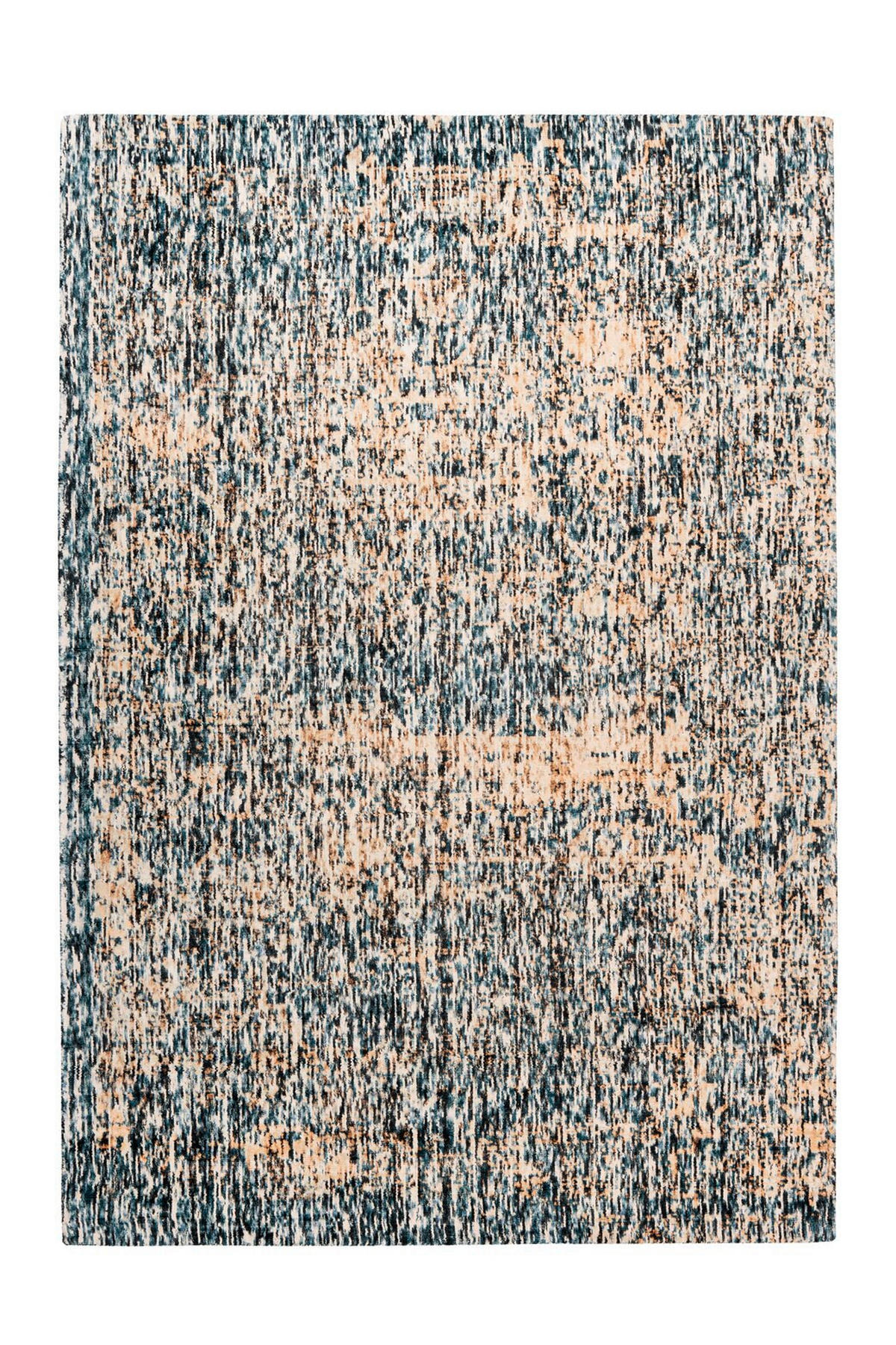 FLACHWEBETEPPICH 200/290 cm Beige, Blau  - Blau/Beige, Basics, Textil (200/290cm) - Novel