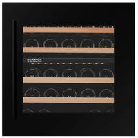 WEINKÜHLSCHRANK DXJ-26.69DB  - Schwarz, Basics, Glas/Holz (59/59,8/56,5cm)