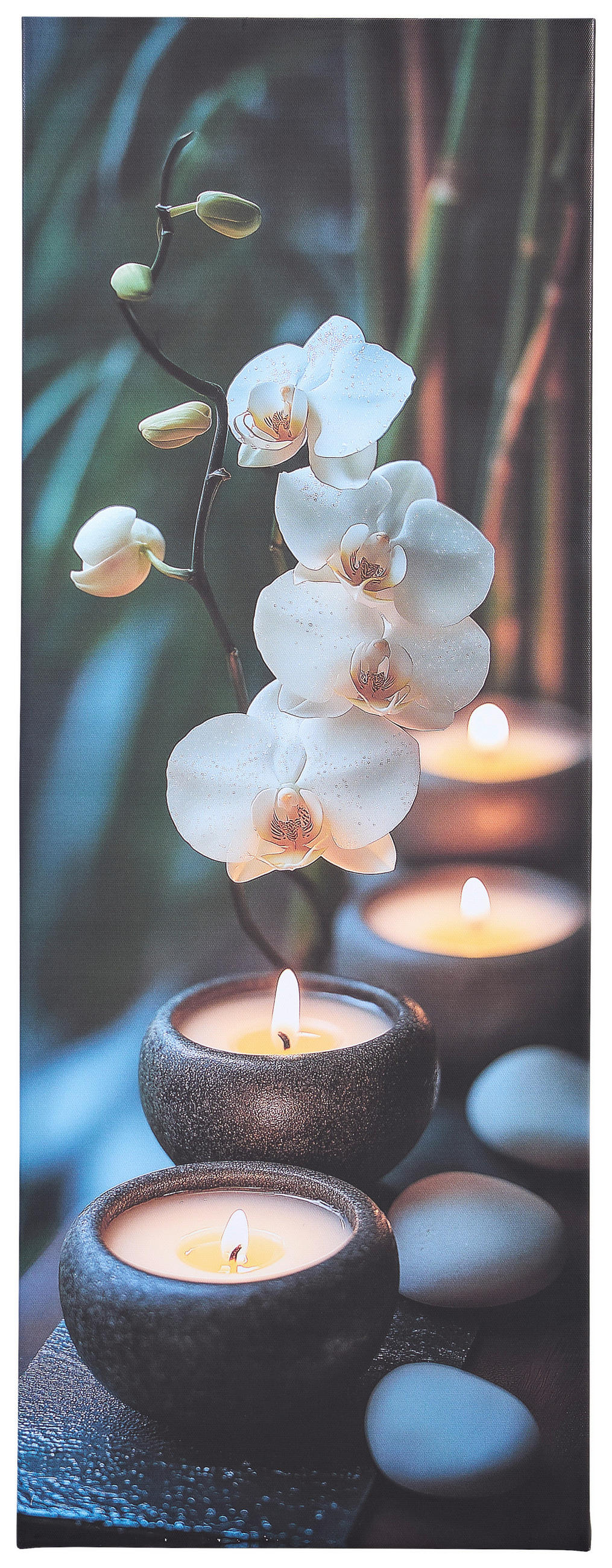 LEINWANDBILD Zen 30/80 cm  - Multicolor, Basics, Holz/Papier (30/80cm) - Euroart