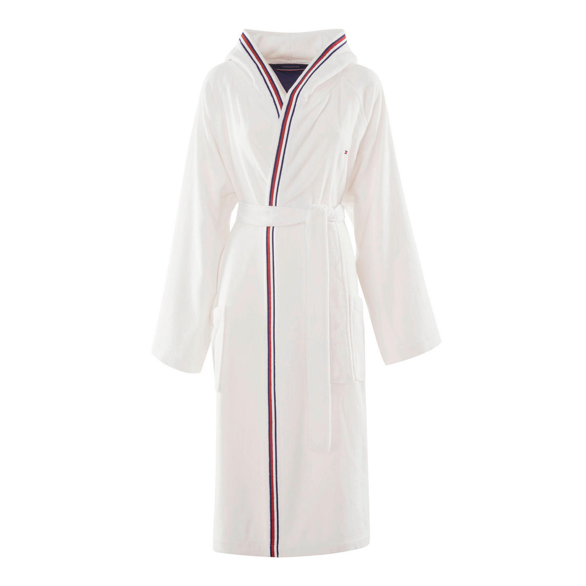HALAT DE BAIE  - alb, Basics, textil (Lcm)