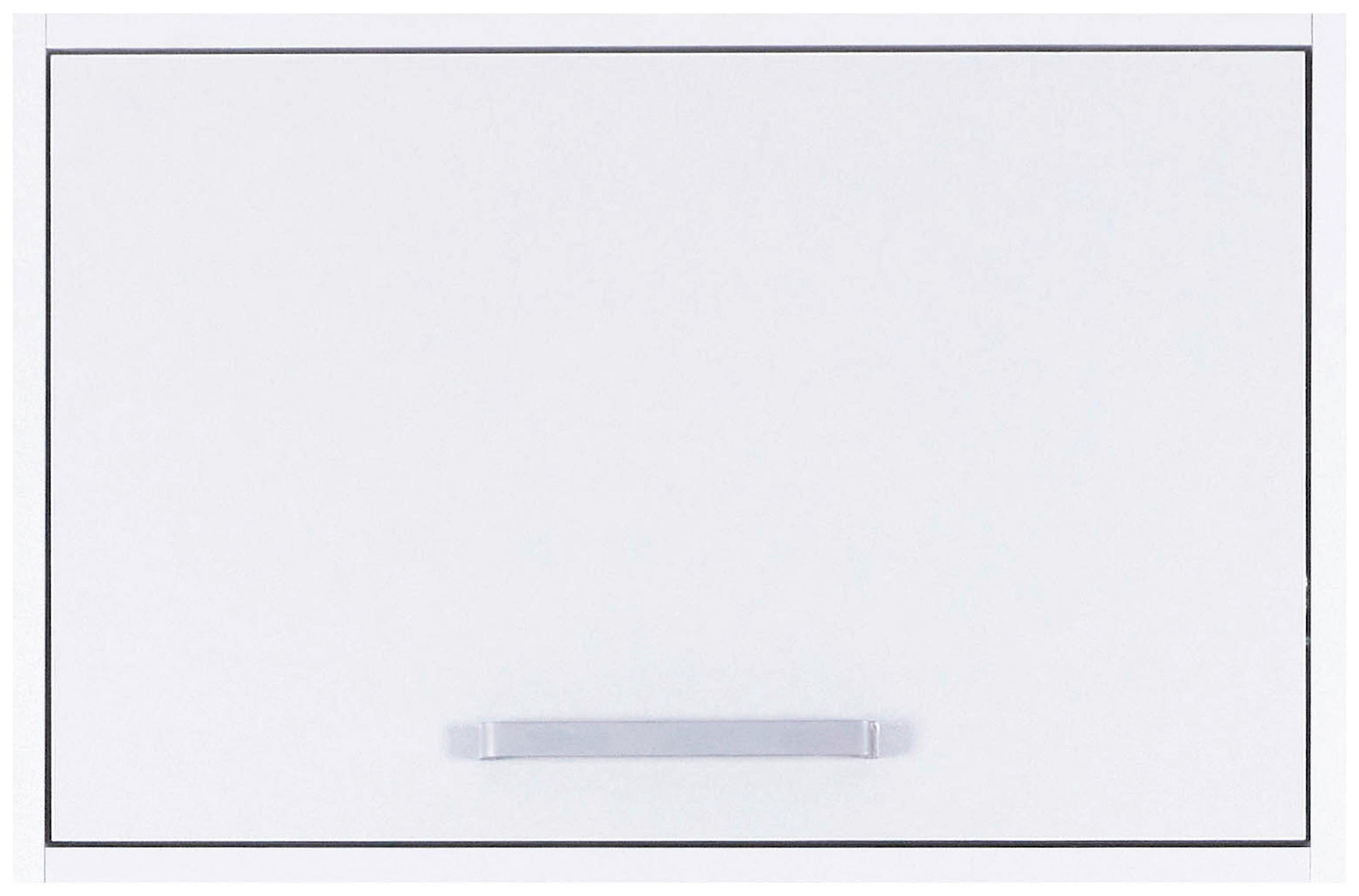 AUFSATZSCHRANK 67/44/68 cm  in  - Silberfarben/Weiß, MODERN, Holzwerkstoff/Metall (67/44/68cm) - home24