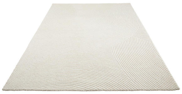 WOLLTEPPICH 160/230 cm Weiß  - Weiß, Natur, Textil (160/230cm) - Novel