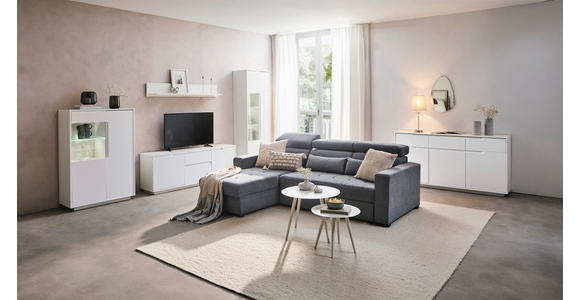TV-ELEMENT Weiß 169/180/38 cm - Weiß, MODERN, Holzwerkstoff (169/180/38cm) - Carryhome