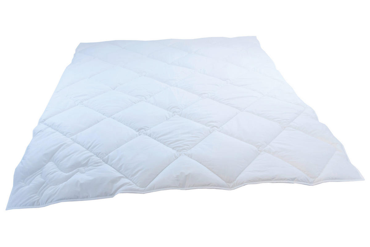 SOMMERDECKE  Pasco  155/220 cm   - Weiß, Basics, Textil (155/220cm) - Sleeptex