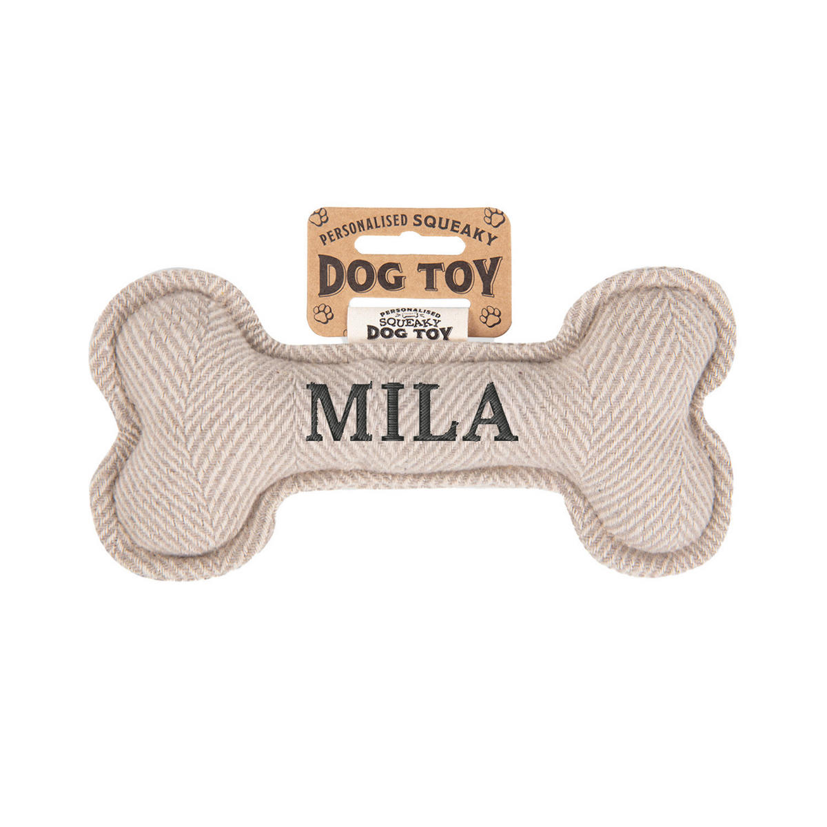 HUNDESPIELZEUG - Creme, Trend, Textil (20/4/10cm)