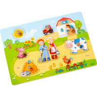 GREIFPUZZLE - Multicolor, Basics, Holz (30/21cm) - Haba