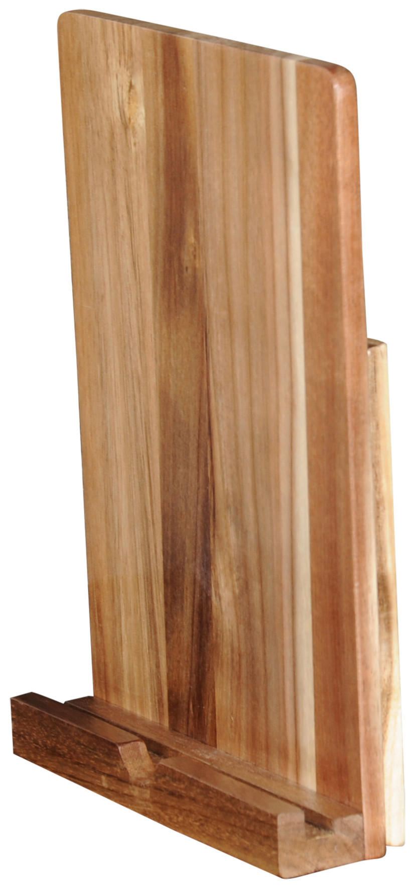SZAKÁCSKÖNYVTARTÓ - akáciaszínű, Basics, fa (18/23/19,2cm) - Homeware Profession.