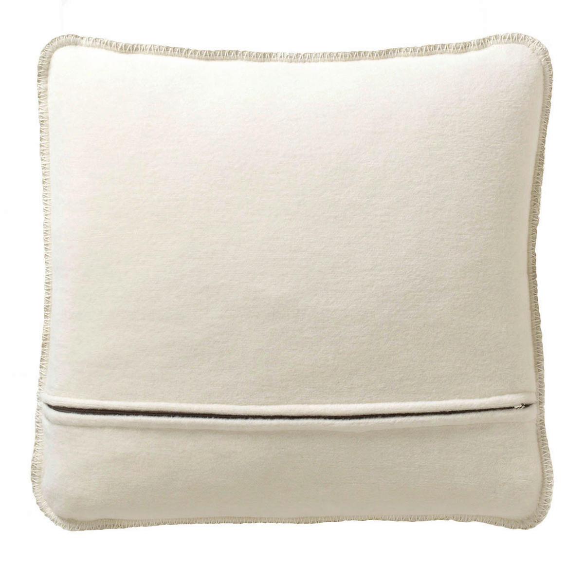 KISSENHÜLLE Uni Doubleface 50/50 cm  - Beige/Weiß, Design, Textil (50/50cm) - Joop!