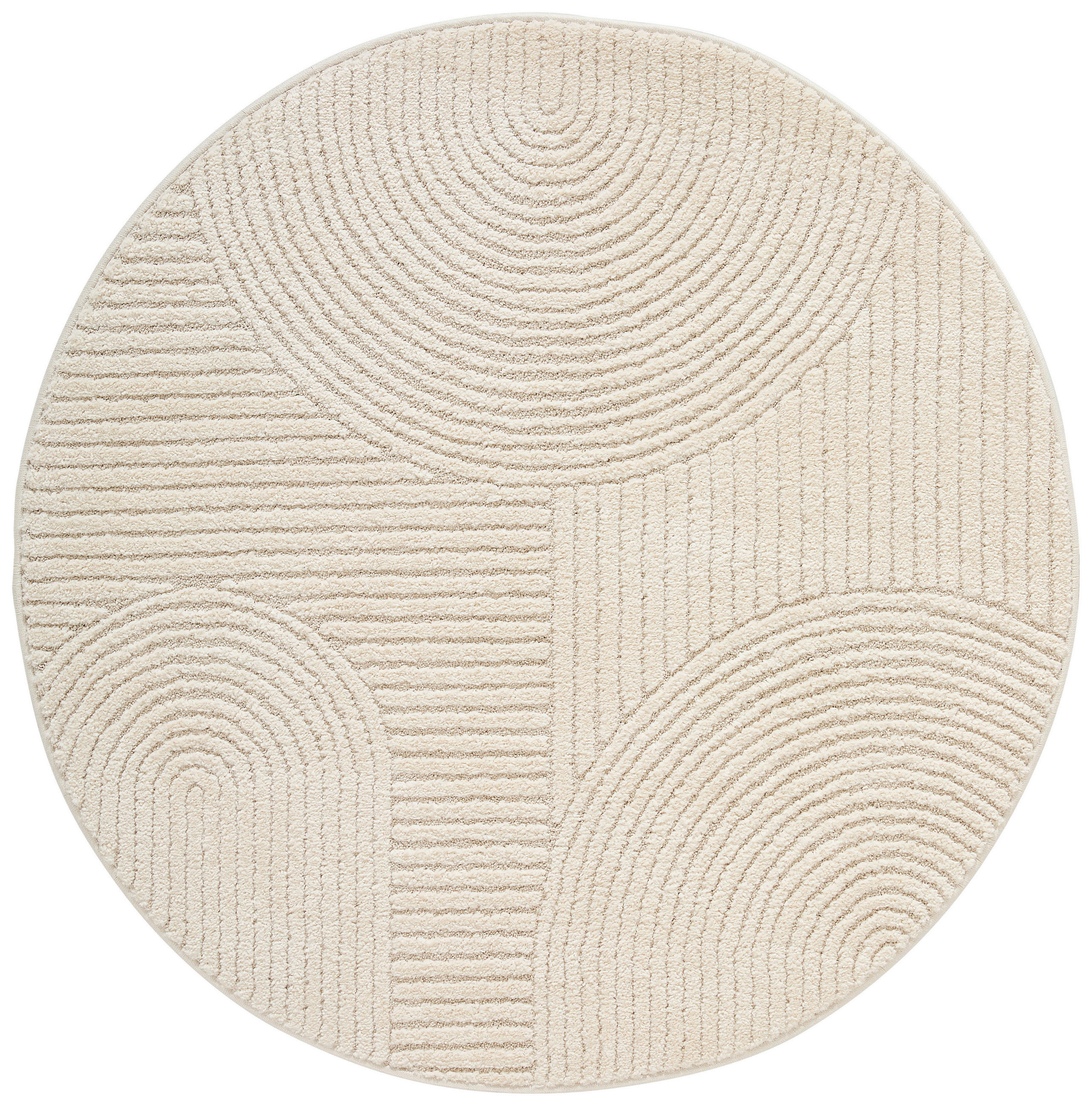 WEBTEPPICH 160 cm Granada Creme  - Creme, Design, Textil (160cm) - Novel