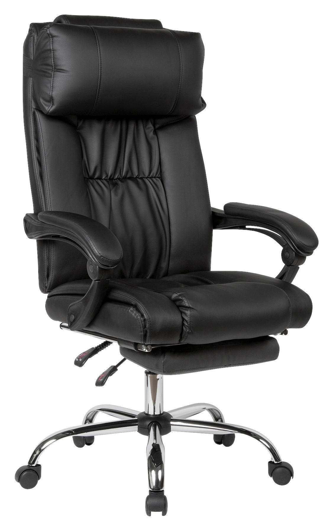 CHEFSESSEL Schwarz  - Silberfarben/Schwarz, MODERN, Kunststoff/Textil (67/119/62cm) - MID.YOU