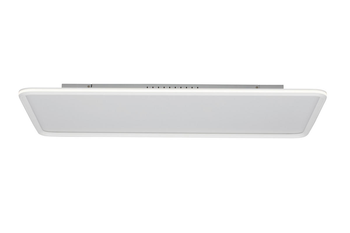 LED-DECKENLEUCHTE Bosona 110/60/7 cm  - Weiß, Basics, Kunststoff/Metall (110/60/7cm) - Novel