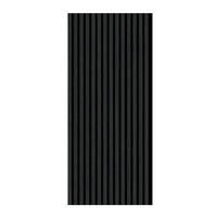 AKUSTIKPANEEL Eiche foliert 57.25/1.9/119 cm  - Eichefarben, KONVENTIONELL, Holzwerkstoff/Textil (57.25/1.9/119cm)